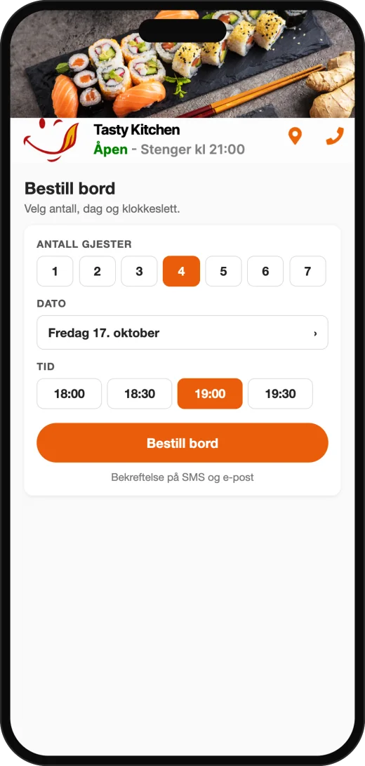 Bordbooking